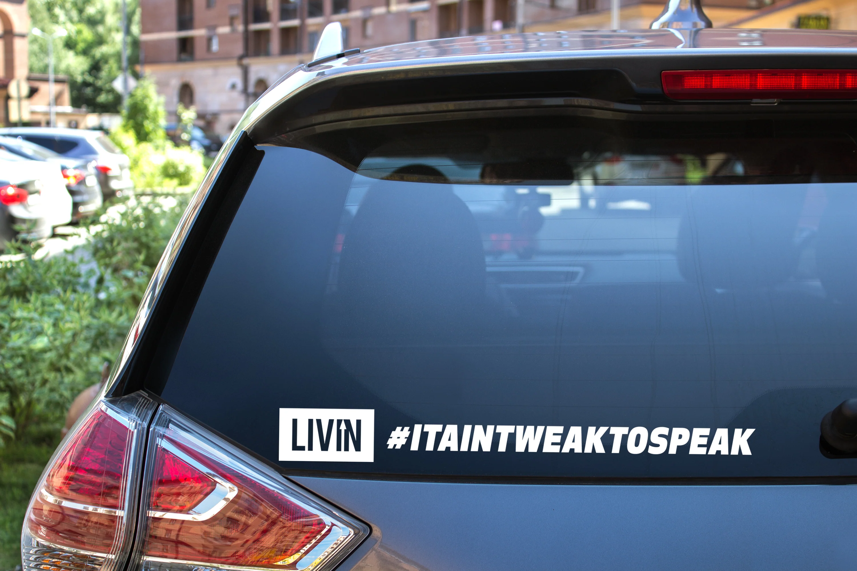 #ITAINTWEAKTOSPEAK Sticker - Image 3