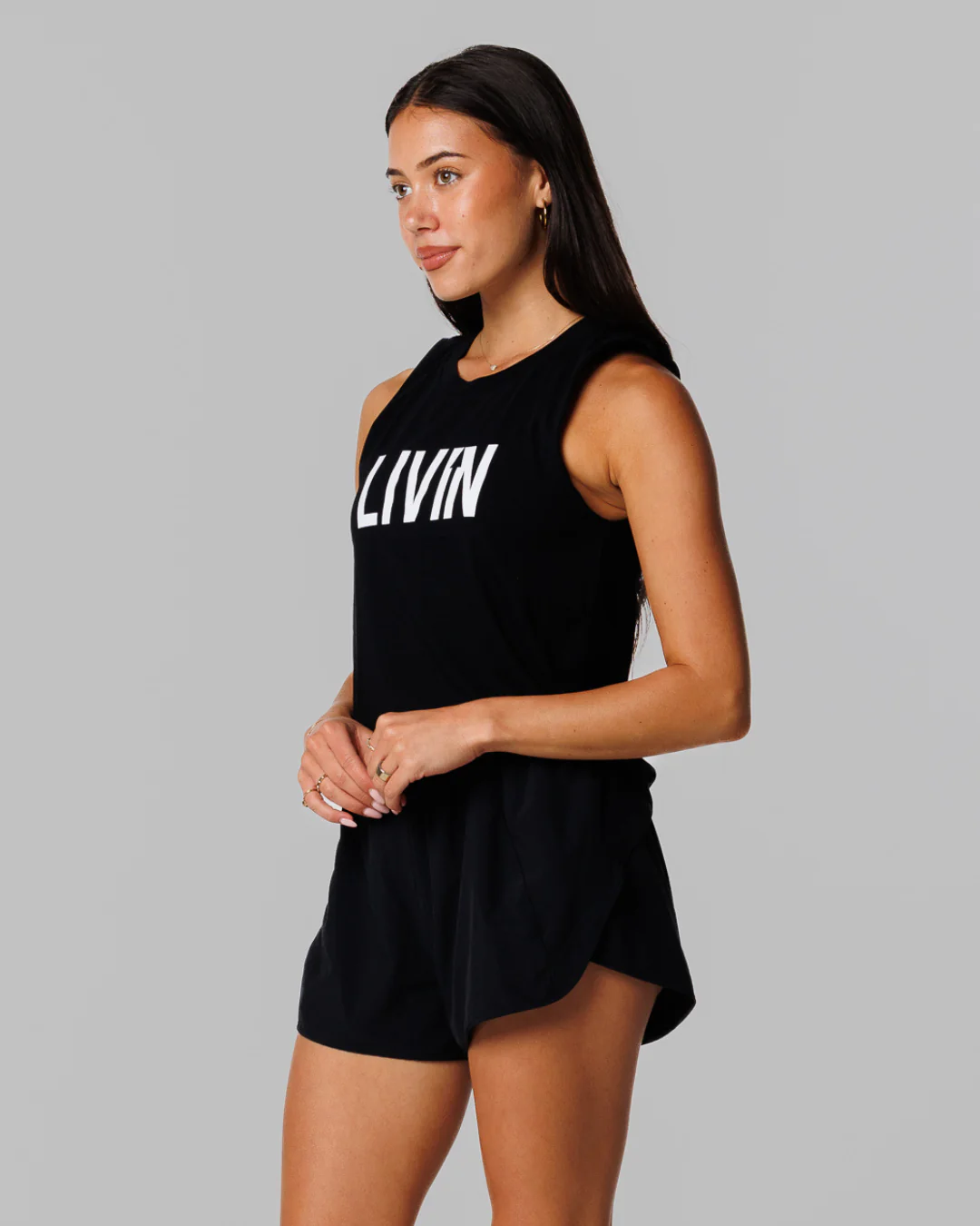 Basic Logo Tank Womens - Image 3